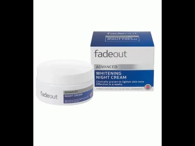 FADEOUT ADVANCED WHITENING NIGHT CREAM 50ML