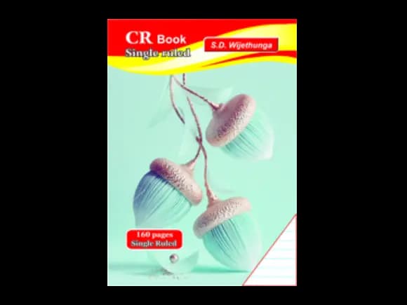 CR Book SINGLE RULE 160pgs - 12 Pack