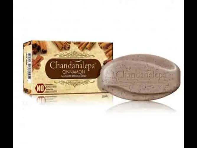 CHANDANALEPA CINNAMON AYURVEDA BEAUTY SOAP 100G
