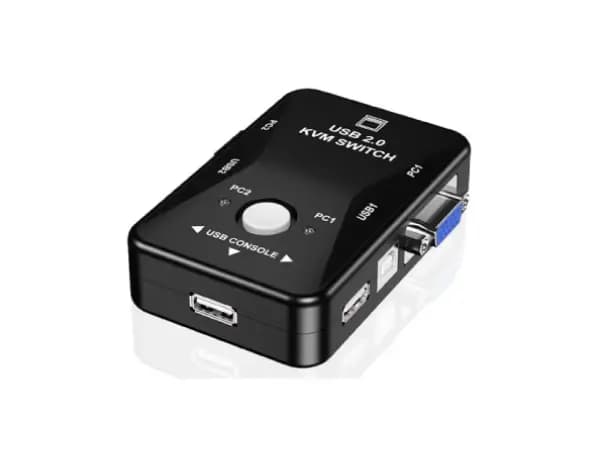 2-Port KVM Switch VGA & USB Ports – A Grade (2)