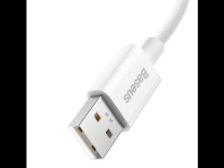 Baseus Superior Series SUPERVOOC USB-A to USB-C 65W 1m cable white (3)