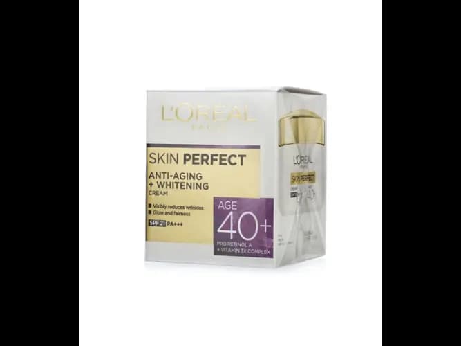 LOREAL SKIN PERFECT ANTI AGING WHITENING CREAM AGE 40+