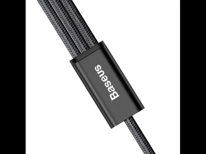 BASEUS Rapid Series 3 In 1 Cable USB To iPhone   Type-C   Micro 3A 1.2M CAMLT-SU01 (4)