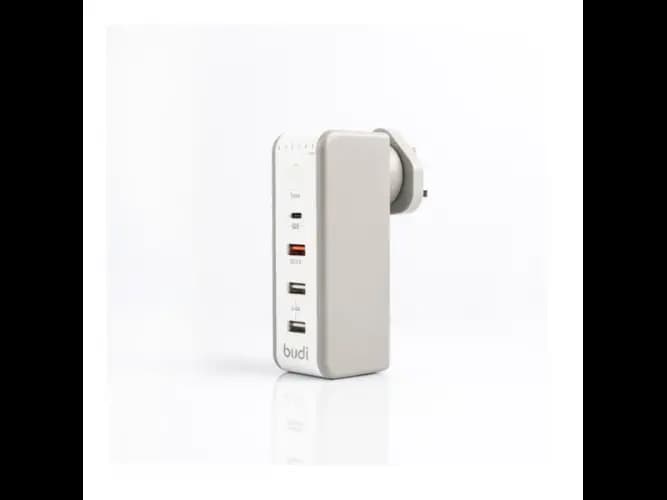 Budi Timer Charger PD Type-C QC 3.0 Dual USB M8J301TU