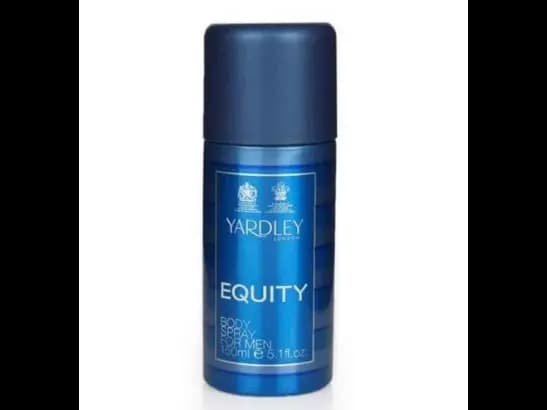 YARDLEY EQUITY BODY SPRAY 150ML