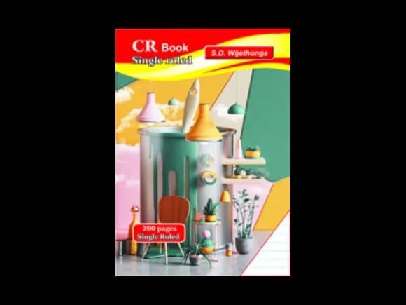 CR Book SINGLE RULE 200pgs - 12 Pack