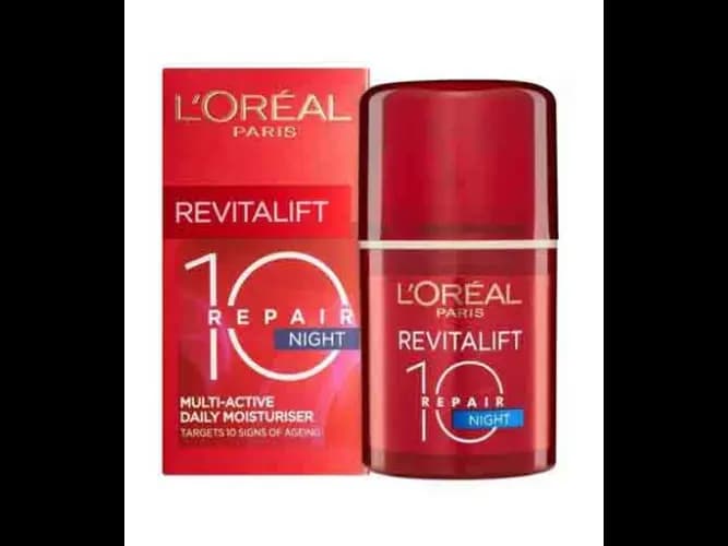 LOREAL REVITALIFT 10 REPAIR NIGHT CREAM 50ML