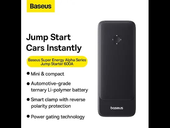 Baseus Super Energy Alpha Series Jump Starter 600A Cosmic Black - C00259200121-00 (4)