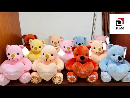 Heart Bear Soft Teddy Bear (5)