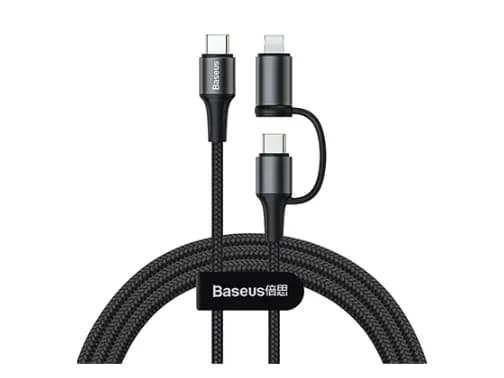 BASEUS Twins 2 In 1 Cable 60W PD CATLYW-01