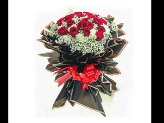 Red Rose Rapture Bouquet  - MFB138