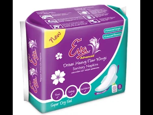 EVA DRITEX HEAVY FLOW WINGS 8 PADS