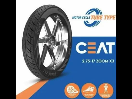 CEAT Motor cycle 2.75-17 ZOOM X3 TUBE TYPE