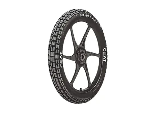 CEAT MotorCycle Tyre 2.50-17 Secura Sport (R) Tube Tyre