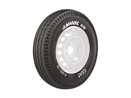 CEAT Threewheel tyre 450-10 Anmol Rib HD (TL) Tyre-Tube