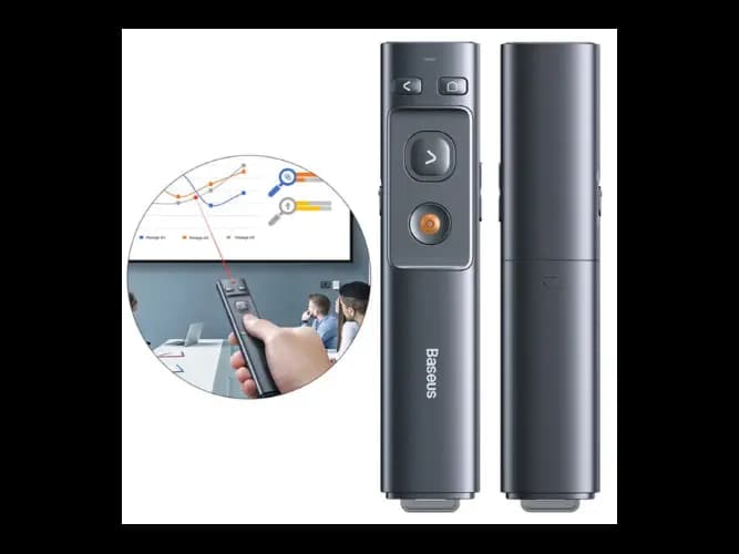 Baseus Wireless Presenter Orange Dot (Red Laser) – ACFYB-0G (4)