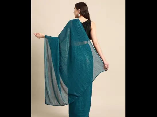 Poly Chiffon Ready to Wear Saree (5)