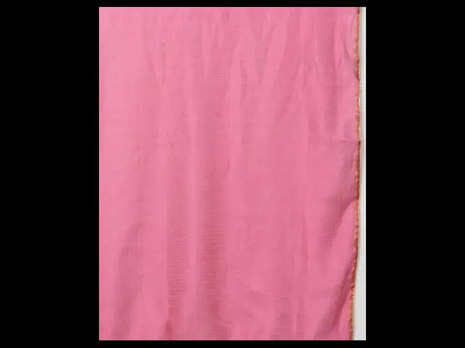 Thread Work V-Neck Straight Kurta with Trousers & With Dupatta (6)