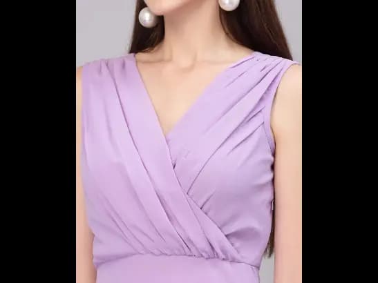 Georgette Fit & Flare Dress (3)
