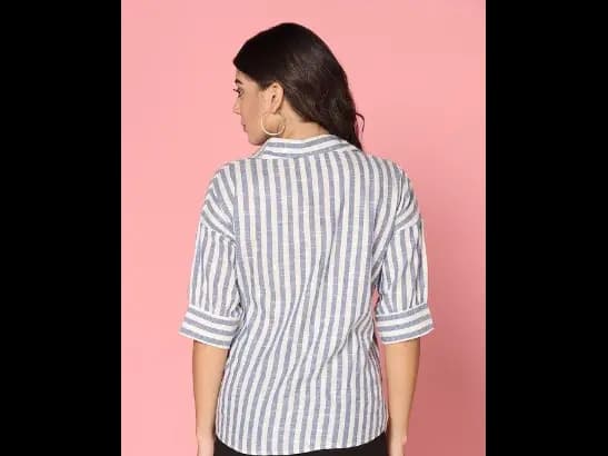 Striped Cotton Formal Shirt (3)