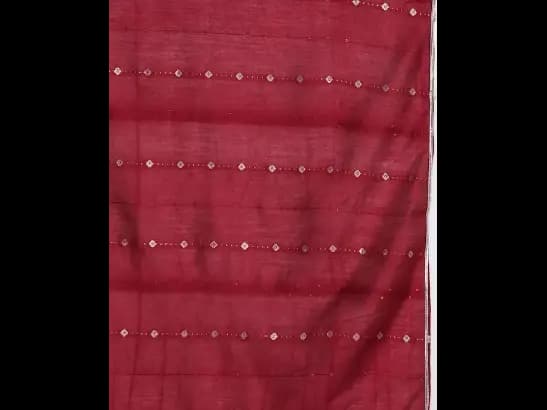 Floral Yoke Design Regular Sequinned Kurta with Trousers & With Dupatta (3)
