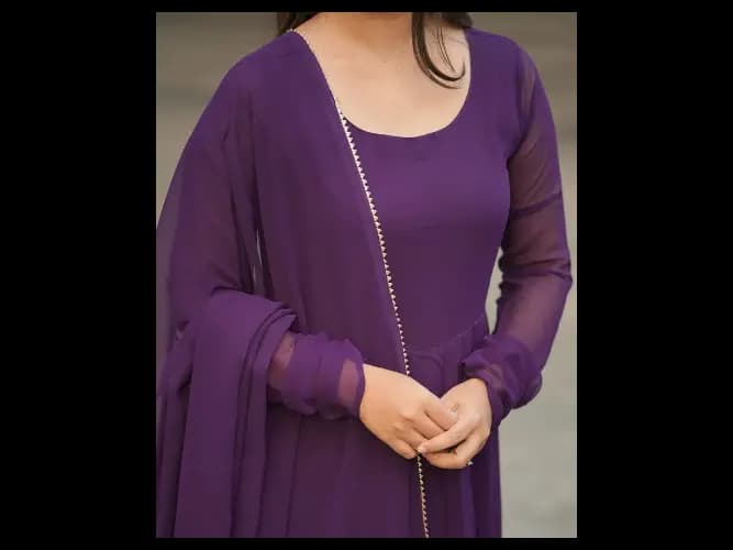 Jaisalmer Dark Purple (Kurti Dupatta) (4)