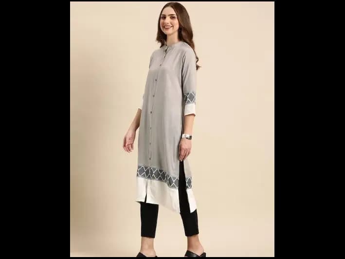 Geometric Printed Kurta (3)