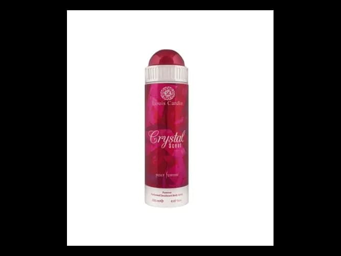 LOUIS CARDIN CRYSTAL SCENT POUR FEMME BODY SPRAY 200ML