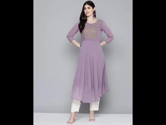Embroidered Anarkali Kurta