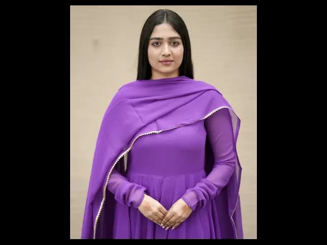 Jaisalmer Violet (Kurti Dupatta) (4)