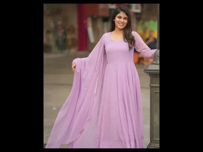 Jaisalmer Lavender (Kurti Dupatta) (5)