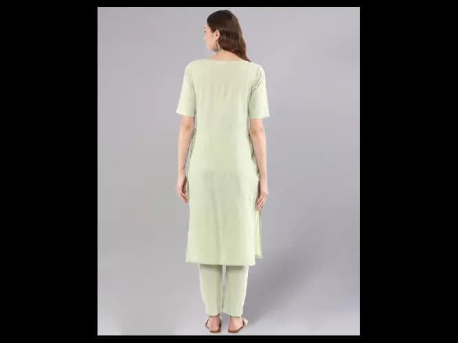 Boat-Neck Straight Kurta Set (4)