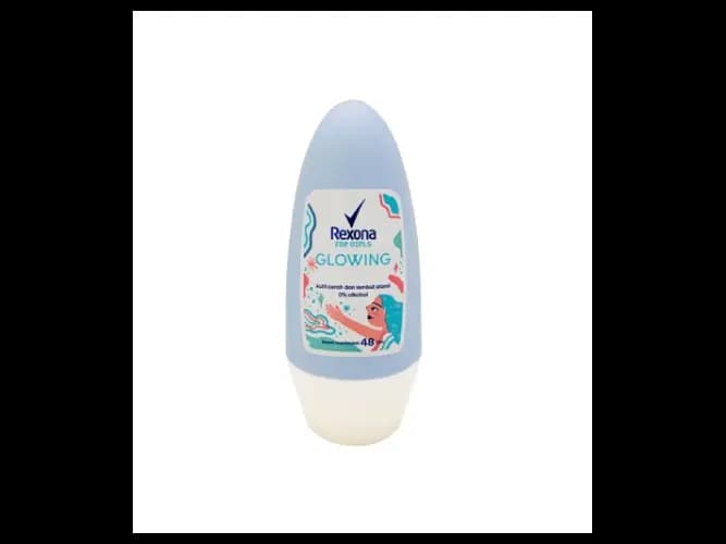 REXONA FOR GIRLS GLOWING ROLL ON 48H