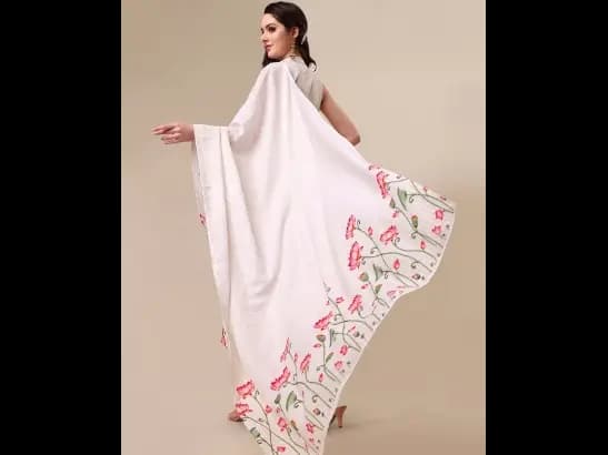Floral Printed Regular Sequinned Kurta With Trousers & Dupatta
