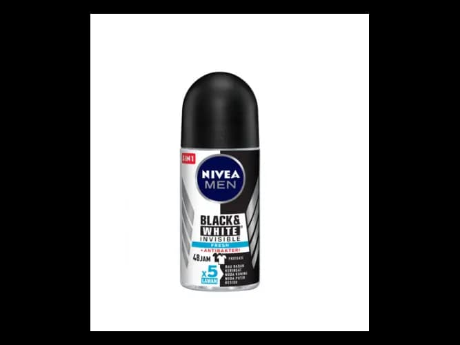 NIVEA BLACK & WHITE INVISIBLE DEODORANT ROLL ON 50ML