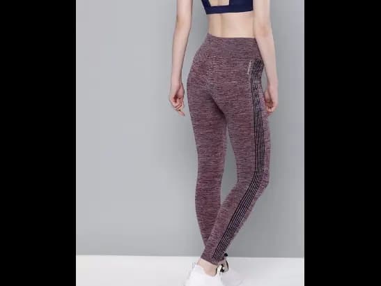 Regular Fit Rapid Dry Seamless Running Tights (3)