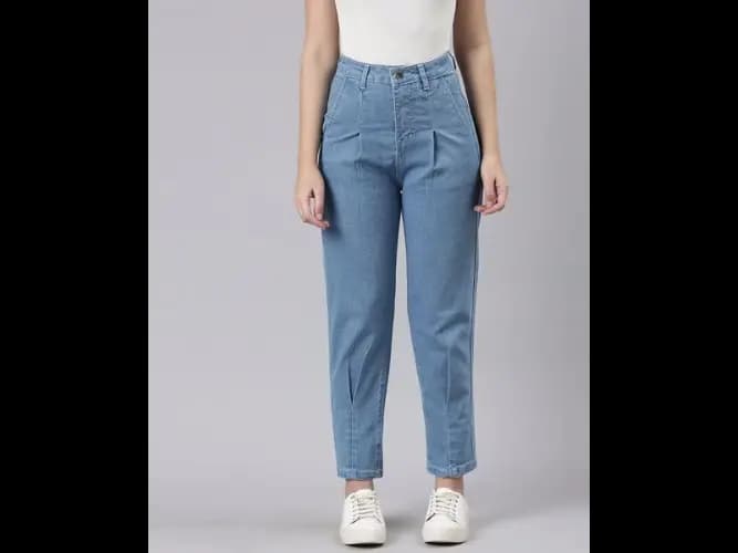 Lightly Washed Slim Fit Jeans (4)