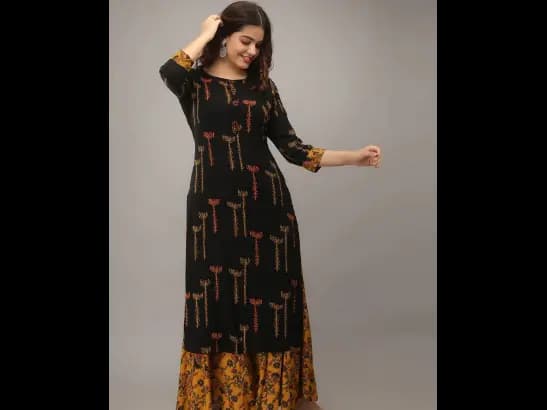 Ethnic Motifs Printed Kurta with Palazzos