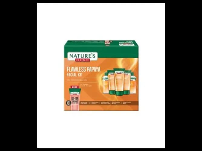 NATURE'S ESSENCE FLAWLESS PAPAYA FACIAL KIT
