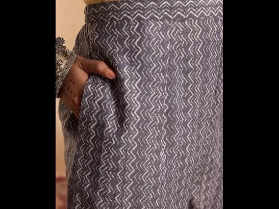 Floral Printed Pure Cotton Straight Kurta with Trousers & Dupatta (3)