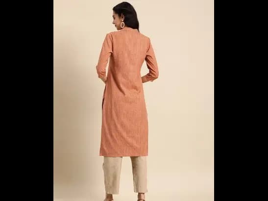 Woven Design Kurta (4)
