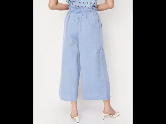 Relaxed Fit Flat-Front Pants (3)