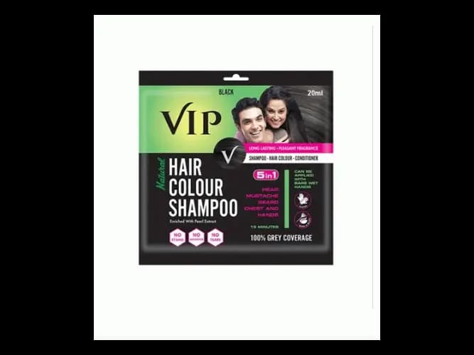 VIP HAIR COLOUR SHAMPOO PACKET