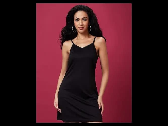 Animal Printed Belted A-Line Dress Comes With A Inner (6)