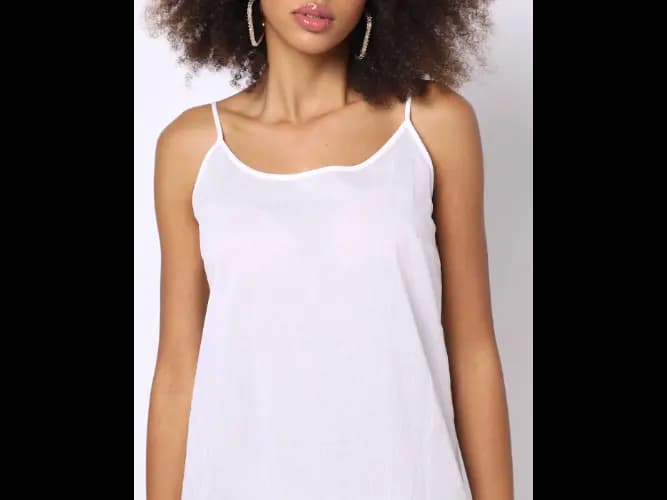 Schiffli Embroidered Fit & Flare Dress with Camisole (3)