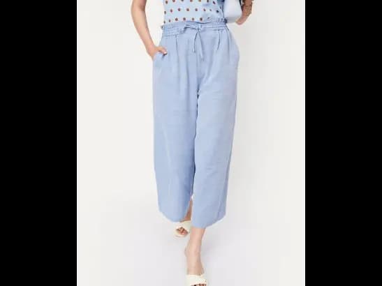 Relaxed Fit Flat-Front Pants (2)