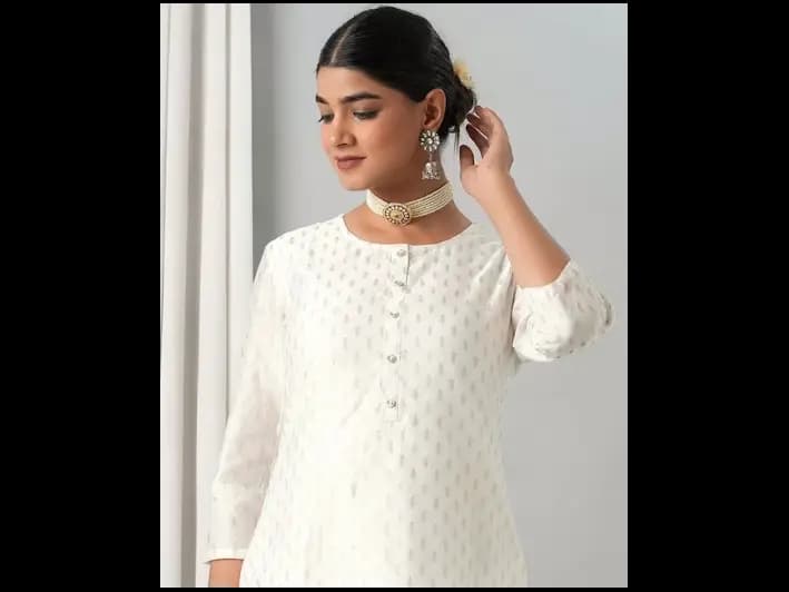 Ethnic Motifs Printed Kurta with Palazzos (2)