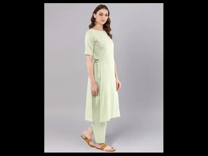 Boat-Neck Straight Kurta Set (3)