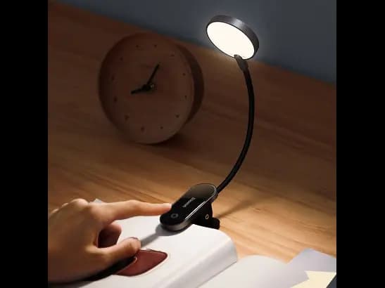 Baseus Comfort Reading Mini Clip Lamp Dark Gray – DGRAD-0G- 6 Months Warranty (2)
