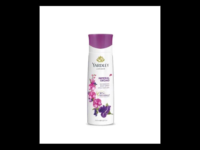 YARDLEY LONDON IMPERIAL ORCHID BODY SPRAY 150ML